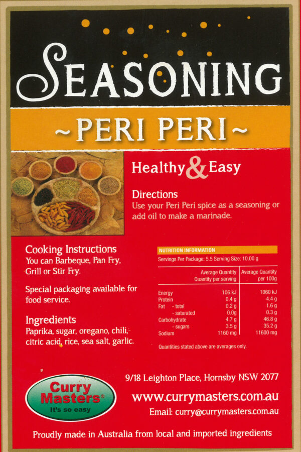 Peri Peri Seasoning
