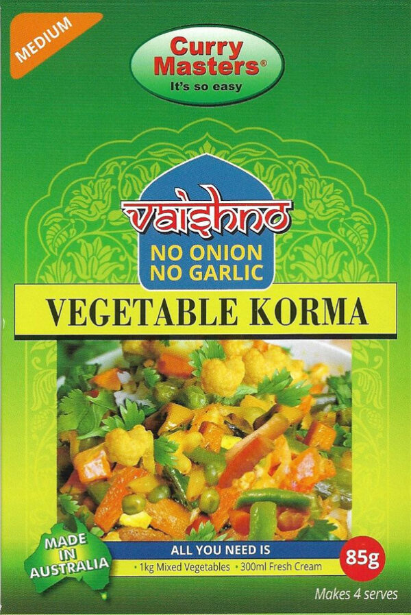 Vaishno Vegetable Korma